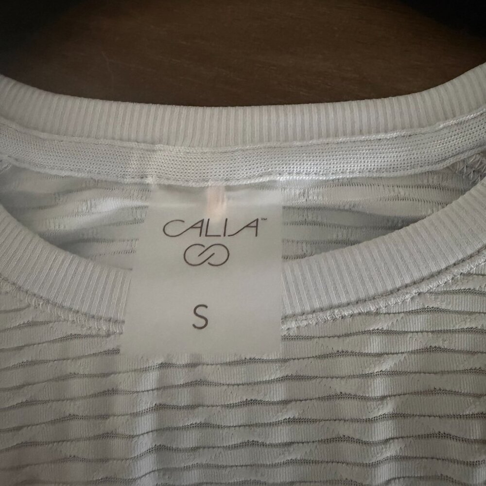 Calia Renew Long Sleeved Tee in Pale Blue and Size S EUC! - Picture 4 of 4